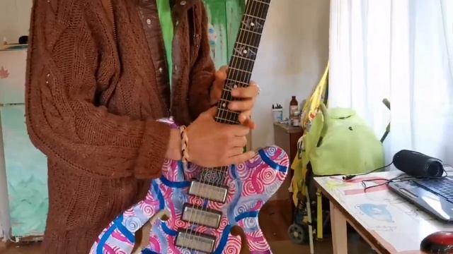 видео-обзор на электроакустическую советскую гитару с эксклюзивным дизайном от Юпитера смотреть онлайн