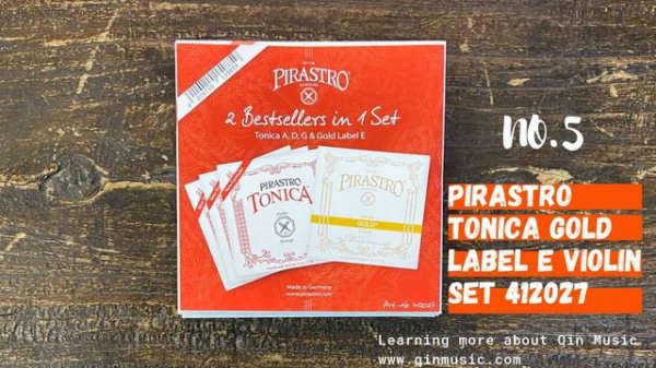 Top 10 BEST Seller Violin Strings (Pirastro? Thomastik? Larsen?)