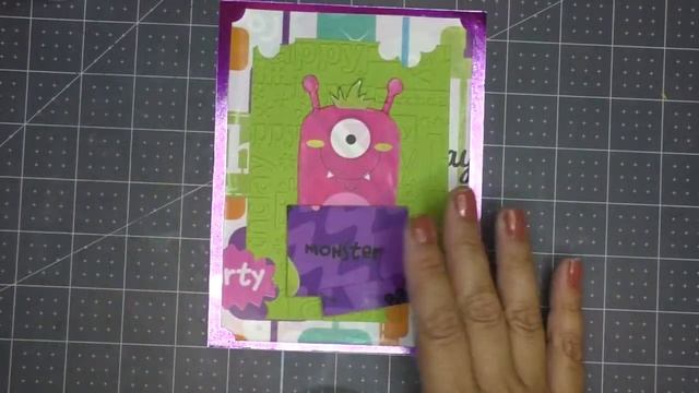 Wrapping Paper Monster Cards смотреть онлайн