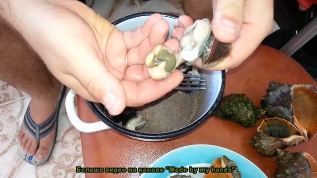 Как приготовить РАПАНЫ / How To Cook Rapana