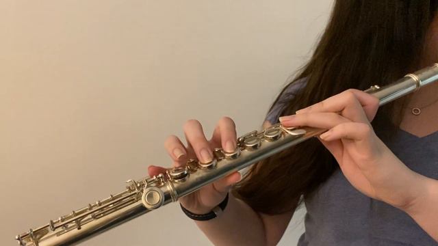 Lauren Y12 flute F Major Scale смотреть онлайн