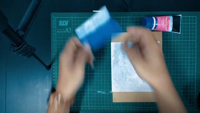 Transfer Image Photocopy Paper On Linoleum Rubber