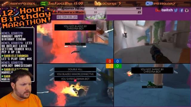 Game 5- Screen Cheat *2018 (Late) Birthday Stream!* смотреть онлайн