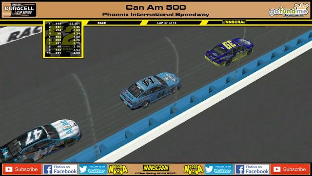 //NNSCRA// Duracell Cup Series S1 - Race 5 (Phoenix) смотреть онлайн