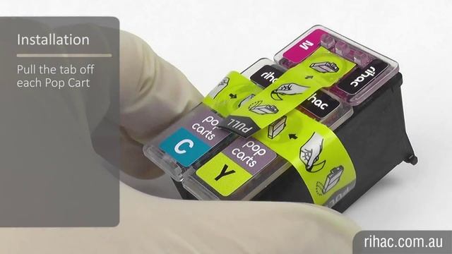 RIHAC Pop Carts Installation for PG-645 & CL-646 Canon Cartridges смотреть онлайн