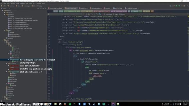 Website for my stream Part 3 [PHP/HTML/CSS/Laravel] смотреть онлайн