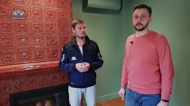 Строим камин для Дачного ответа. Изразцовый камин. смотреть онлайн