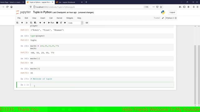 #Tuple in python смотреть онлайн