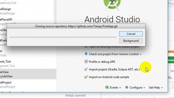 How to Clone an Android Studio project from GitHub || Android Studio