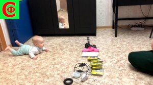 Научи ПОЛЗАТЬ ребенка за 5 МИНУТ! Учим ползать! Фролков С.В.