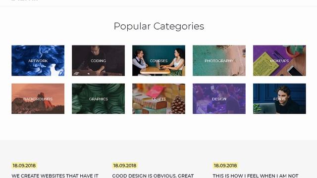 Dizital - Easy Digital Downloads HTML Template | Themeforest Templates смотреть онлайн