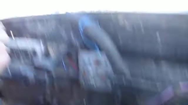 Соломономобиль на льду Обского вдхр, за снегоходом. смотреть онлайн