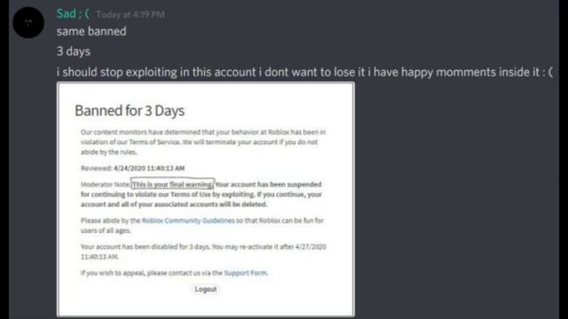 ROBLOX BAN WAVE IS BANNING ACCOUNTS FOR NO REASON смотреть онлайн