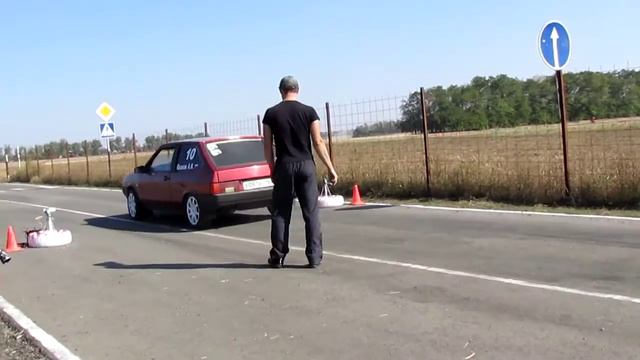 Ралли спринт Брюховецкая 4 этап 04.10.2015 ваз 2108 смотреть онлайн