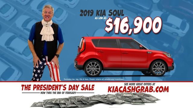Bulldog Kia President's Day Sale 2019 - Crazy Pants Video with James смотреть онлайн