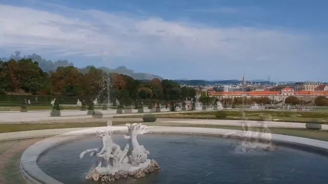 Schloss Belvedere Wien; Vienna drone footage DJI Spark смотреть онлайн