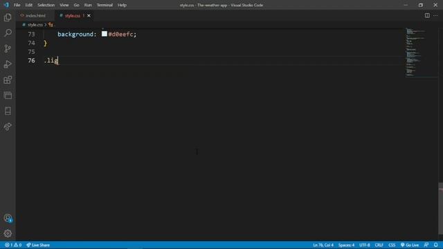How To Make Simple The Weather App Using HTML CSS And JS By Coding is so easy #codingissoeasy смотреть онлайн