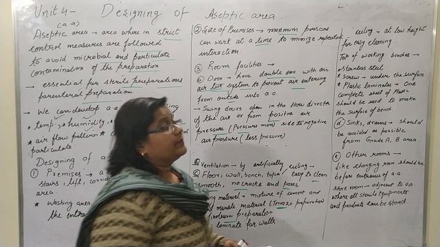 Designing of Aseptic Area-**English**-B Pharm 3 Sem- Pharmaceutical Microbiology-Unit 4 смотреть онлайн