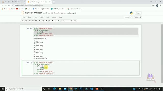 Python Jumping / Exit Statements | Continue | Break | Return | Pass | Python Termination Statement смотреть онлайн