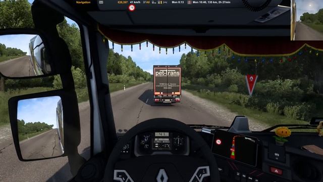 ETS 2 - Promods Renault T v1.0 by Schumi with Roshen skin in Moldova смотреть онлайн