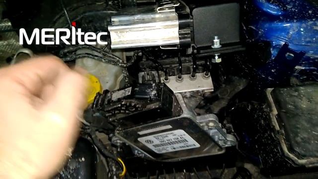 Skoda Rapid & Bronebox - установка механического сейфа ЭБУ смотреть онлайн