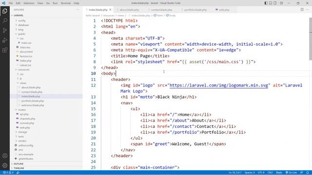 Creating Views in Laravel (Ep. 4) смотреть онлайн