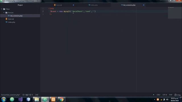 Mysqli: Base de datos (mysql) + Conexión con PHP. смотреть онлайн