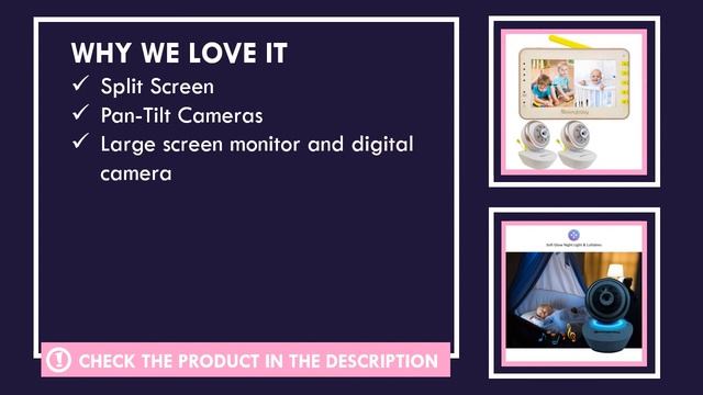 Moonybaby Split 55 Video Baby Monitor With 2 Cameras Review - Best Baby Monitor For Twins смотреть онлайн