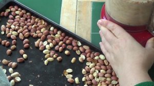 Как сделать арахисовое масло дома из арахиса. Часть первая.