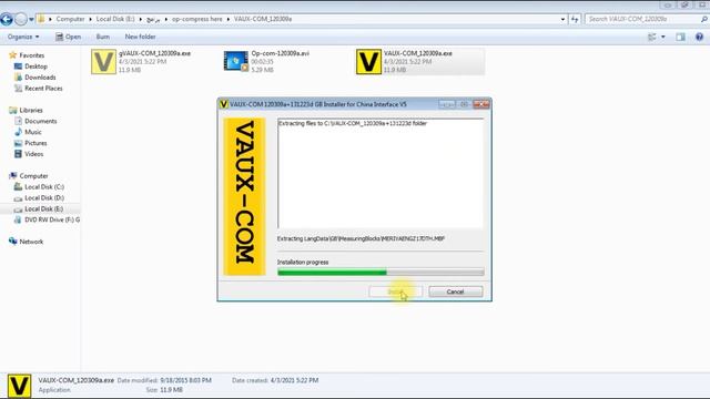 How To Install OP-COM VAUX-COM Software - تثبيت سوفتوير الاوب كوم والفوكس كوم بكل سهولة