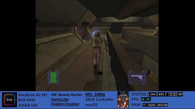 M1 Emulation - Star Wars: Bounty Hunter - GameCube - Dolphin - MacBook Gaming смотреть онлайн
