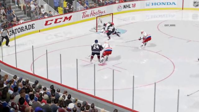 T#96 RINGS UP 5PT NIGHT 4G/1A (EASHL) NHL® 18 Beta смотреть онлайн