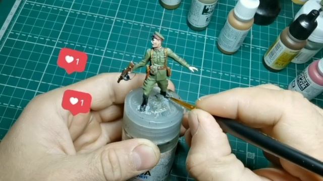 Master Box 1/35."Советская пехота. Контратака 1941 г." смотреть онлайн