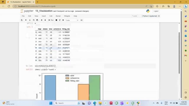 13. Plotting data with Histogram, KDE and Distplot смотреть онлайн