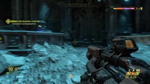 Doom Eternal bug, Chapter 2, Rebuild the celestial locator смотреть онлайн