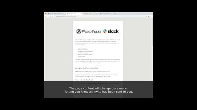 English US language: Set up a WordPress.org and Slack account for the Make WordPress Channel смотреть онлайн