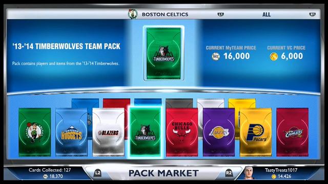 NBA 2K14 Next Gen Pack Opening- Luckiest Person Alive смотреть онлайн