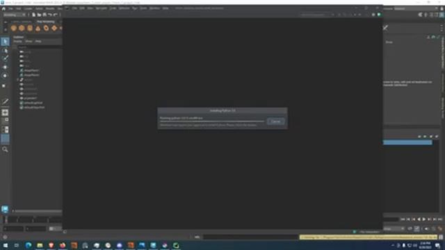 Learning 3D modeling day 171 - Robot reference picking and Python Tutorials смотреть онлайн