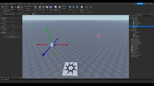 How to tween/smoothly move parts | Roblox Studio смотреть онлайн