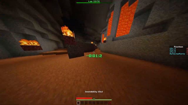 Minecraft: Mario Kart Wii Grumble Volcano смотреть онлайн