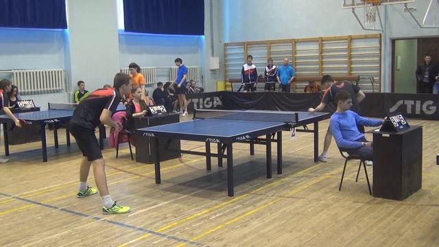 table tennis Универсиада Новосибирска - 2015 - 1 смотреть онлайн