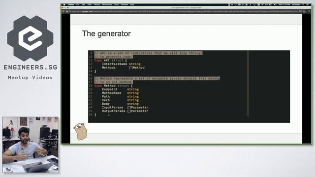 Code generation in Go: Code generation need not always be a bad thing - GoSG смотреть онлайн