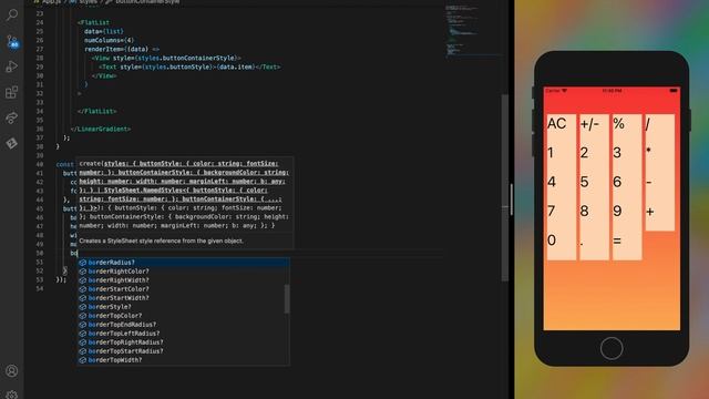 Calculator UI in React Native - Speed Code смотреть онлайн