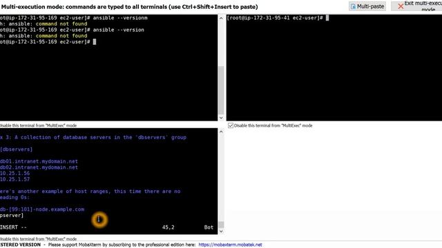 How to setup ANSIBLE on AWS and Run our First Playbook | Part 5/9 смотреть онлайн