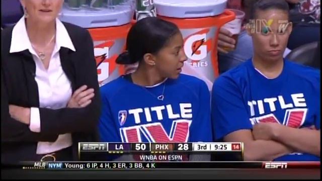Phoenix Mercury vs. Los Angeles Sparks June 23, 2012 (Full Game) Prahalis scores WNBA career high смотреть онлайн