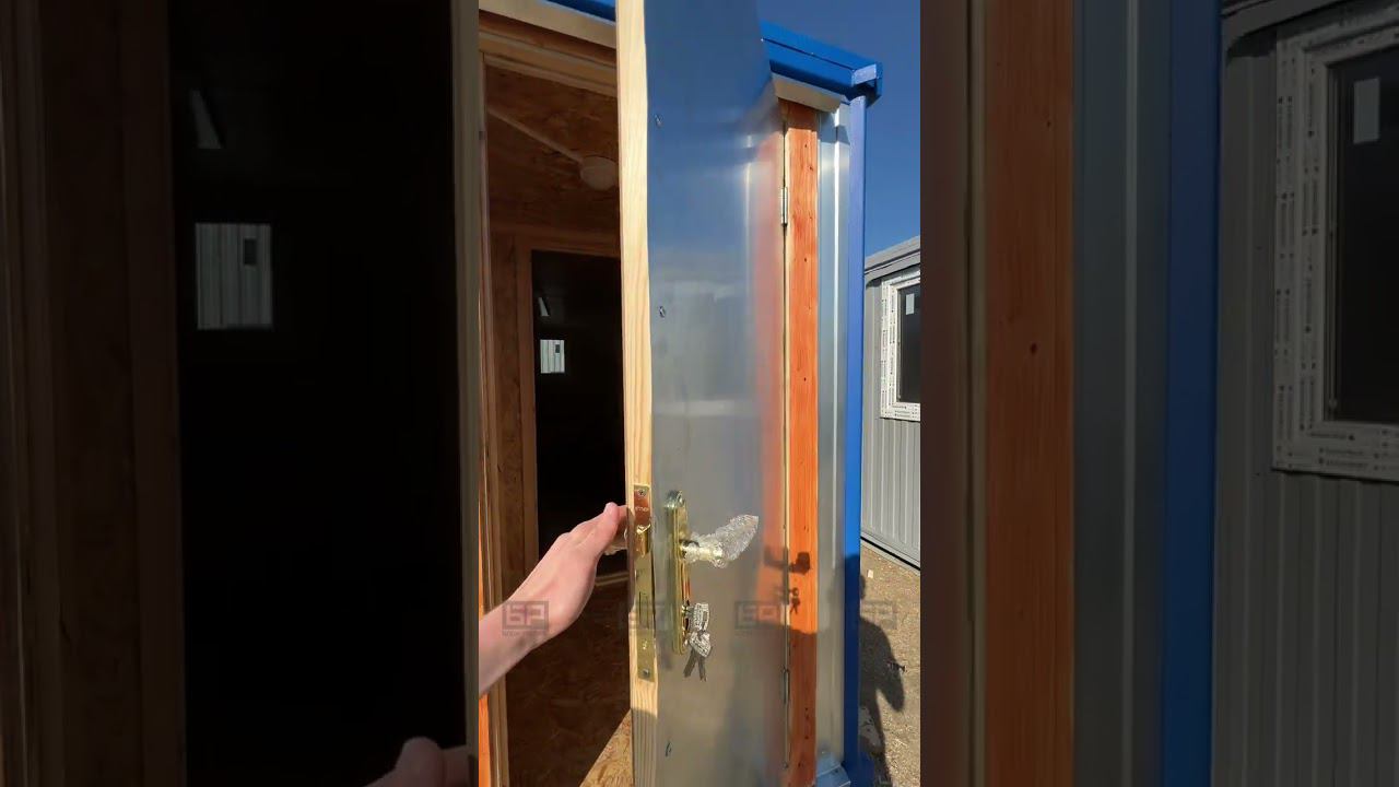 Бытовка БК-3 в OSB с электрикой смотреть онлайн