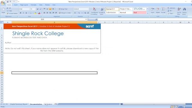 New Perspectives Excel 2019 | Module 2: End of Module Project 2 #newperspectives #module2 смотреть онлайн