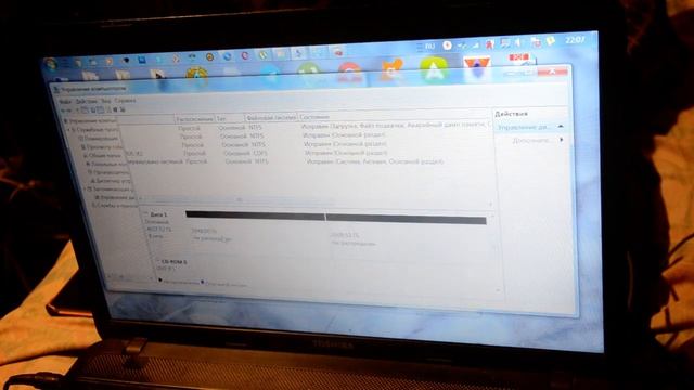 форматирование жесткого диска в МBR формат через администрирование смотреть онлайн