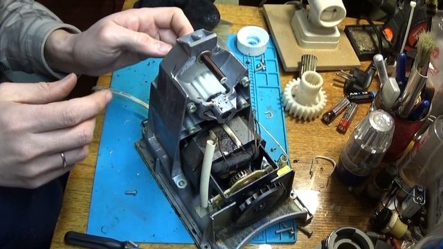 Ремонт электромясорубки "Лепсе". смотреть онлайн