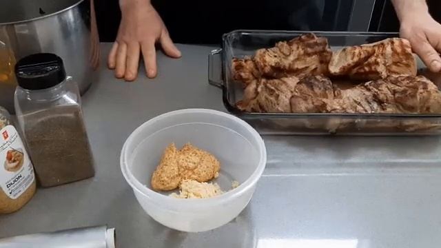 Буженина на гриле или свинина запечённая которая тает во рту!!! смотреть онлайн